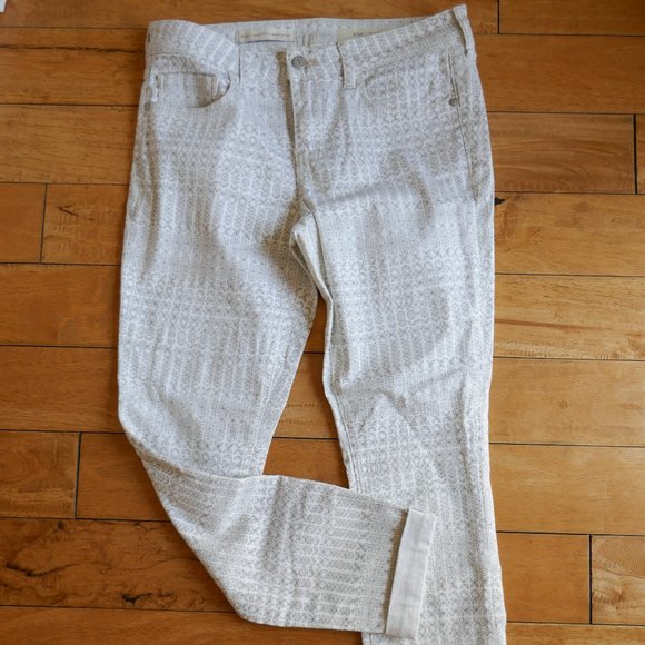 Anthropologie Pilcro and the Letterpress Stet Morocco Print Jeans, SIZE 29 - Picture 7 of 7